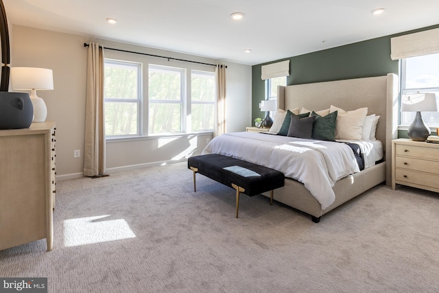10009B American Pharoah Ln, Laurel, MD 20723 - bedroom featuring light colored carpet, baseboards, and recessed lighting