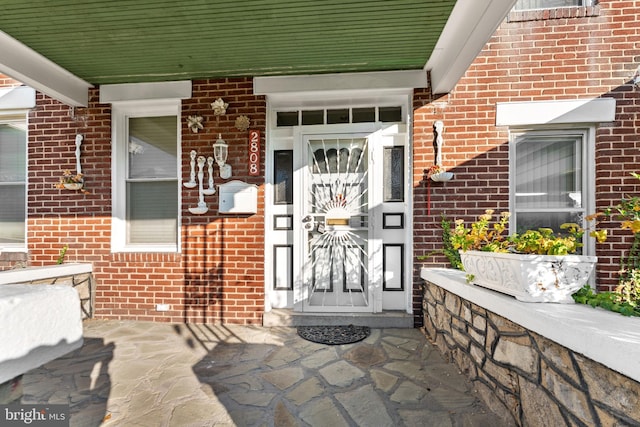 2808 Presstman St, Baltimore, MD 21216 - entrance to property featuring brick siding