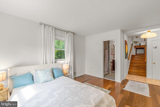 206 Mountain Rd, Linthicum Heights, MD 21090 - bedroom with wood finished floors and baseboards