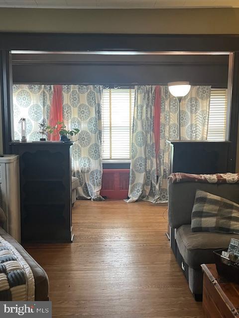 4327 Disston St, Philadelphia, PA 19135 - living room featuring wood finished floors