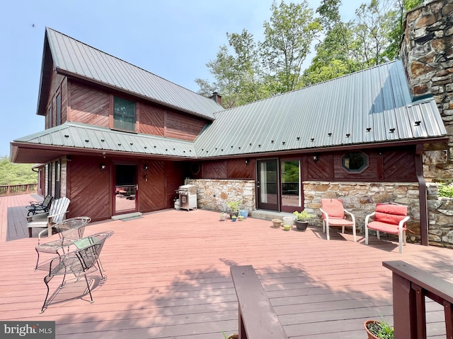 299 Valentine Acres Rd, Clearville, PA 15535 - view of wooden deck