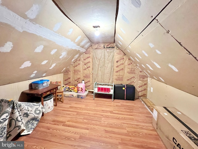 299 Valentine Acres Rd, Clearville, PA 15535 - additional living space with wood finished floors and lofted ceiling