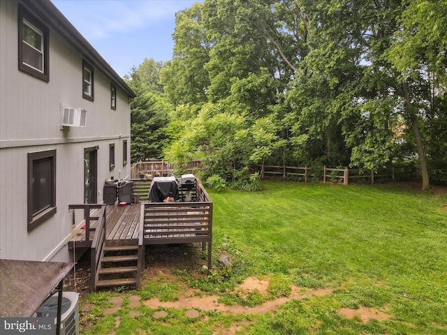 11815 Oriole Dr, Hagerstown, MD 21742 - view of yard with a deck and view of scattered trees