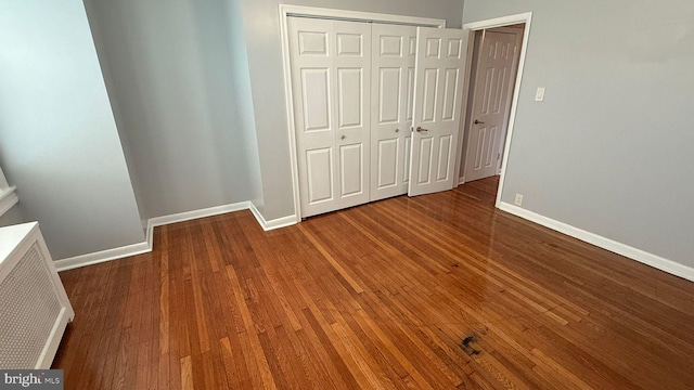 2126 E Sanger St, Philadelphia, PA 19124 - unfurnished bedroom with a closet and wood finished floors
