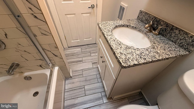 2126 E Sanger St, Philadelphia, PA 19124 - full bathroom featuring vanity and shower / washtub combination