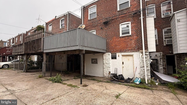 2126 E Sanger St, Philadelphia, PA 19124 - back of house featuring brick siding