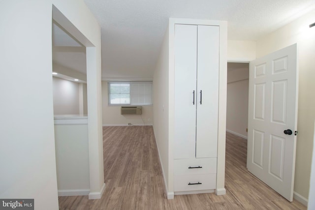 2030 N Adams St Unit 509, Arlington, VA 22201 - corridor with light wood-style floors and baseboards