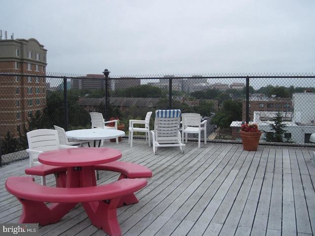 2030 N Adams St Unit 509, Arlington, VA 22201 - view of wooden terrace