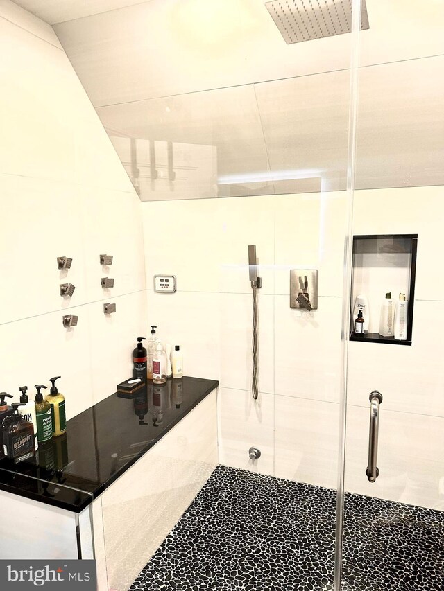 1319 Remington Rd, Wynnewood, PA 19096 - bathroom featuring a stall shower