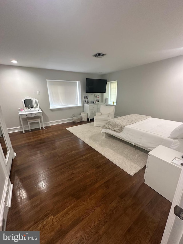 1319 Remington Rd, Wynnewood, PA 19096 - bedroom featuring wood finished floors, recessed lighting, and baseboards