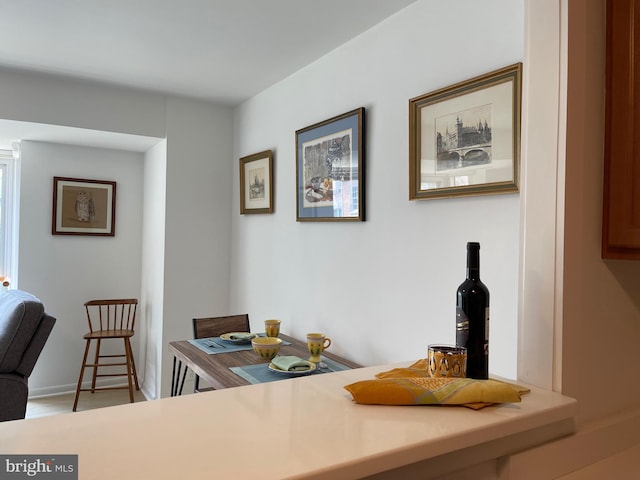 510 N Street Street SW Unit N223, Washington, DC 20024 - dining space with wood finished floors