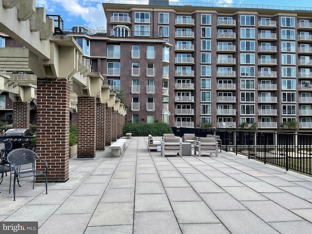 510 N Street Street SW Unit N223, Washington, DC 20024 - view of patio