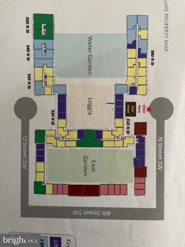 510 N Street Street SW Unit N223, Washington, DC 20024 - room layout