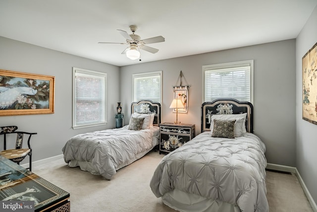 1217 Tullamore Cir, Chester Springs, PA 19425 - bedroom featuring carpet and ceiling fan