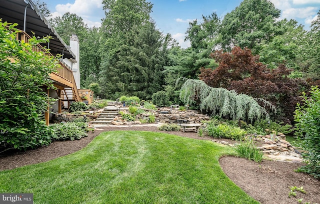 1217 Tullamore Cir, Chester Springs, PA 19425 - view of grassy yard featuring stairs