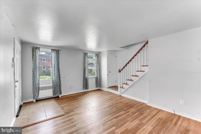 1240 Harding Dr, Havertown, PA 19083 - entryway featuring wood finished floors and stairs