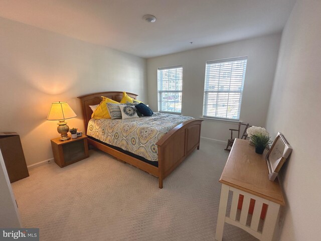 9402 James Macgowan Ln Unit 611, Owings Mills, MD 21117 - bedroom with light colored carpet and baseboards