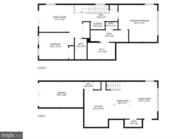 9402 James Macgowan Ln Unit 611, Owings Mills, MD 21117 - room layout