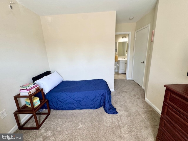 6820 Jade Ct, Capitol Heights, MD 20743 - bedroom with carpet flooring and ensuite bath