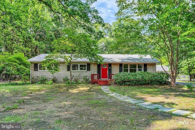1216 Steamboat Rd, Shady Side, MD 20764 - ranch-style house featuring brick siding