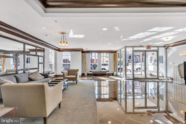 1451 Belmont St NW Unit 202, Washington, DC 20009 - lobby featuring crown molding