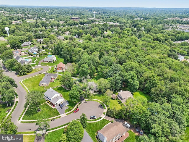 2360 Chip Pt, Warrington, PA 18976 - aerial view of property's location with a forest