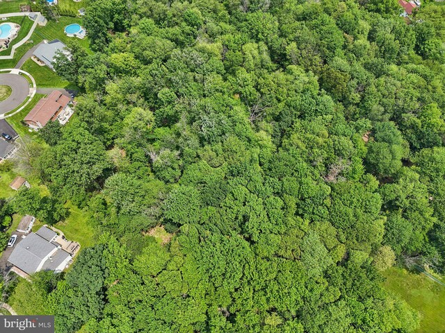 2360 Chip Pt, Warrington, PA 18976 - aerial overview of property's location featuring a forest
