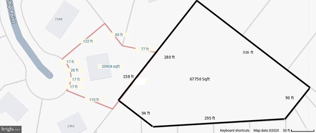 2360 Chip Pt, Warrington, PA 18976 - parcel map