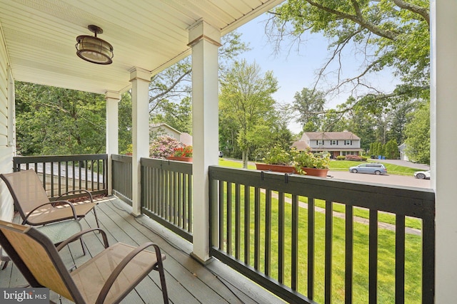 2360 Chip Pt, Warrington, PA 18976 - porch featuring a lawn
