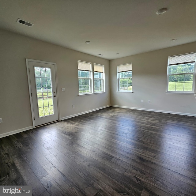 38 Peregrine Way, Burlington, NJ 08016 - spare room featuring dark wood-style flooring and baseboards