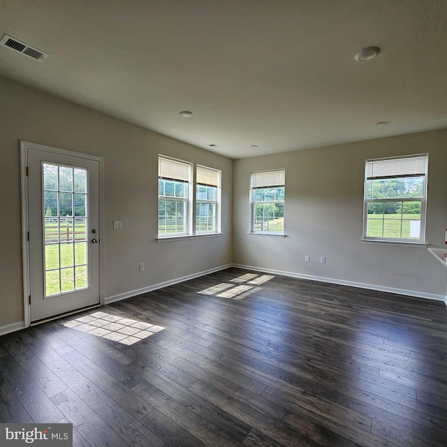38 Peregrine Way, Burlington, NJ 08016 - spare room with baseboards and dark wood-style flooring