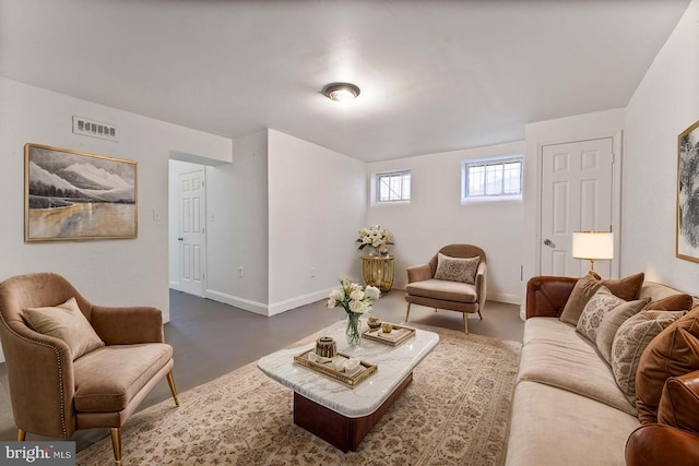 212 Division Ave NE, Washington, DC 20019 - living room featuring baseboards