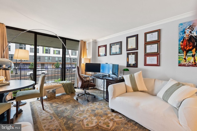 2700 Virginia Ave NW Unit 109, Washington, DC 20037 - office featuring ornamental molding