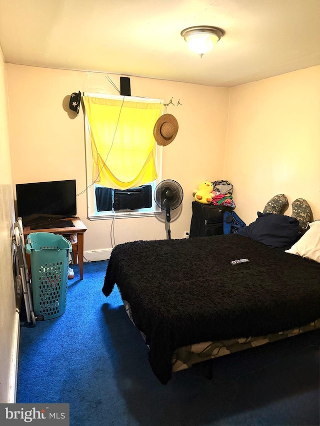 3141 S Atlanta Rd, Camden, NJ 08104 - carpeted bedroom with cooling unit
