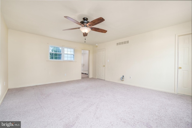 37 W Kapok, Newark, DE 19702 - unfurnished room with a ceiling fan, light carpet, and baseboards