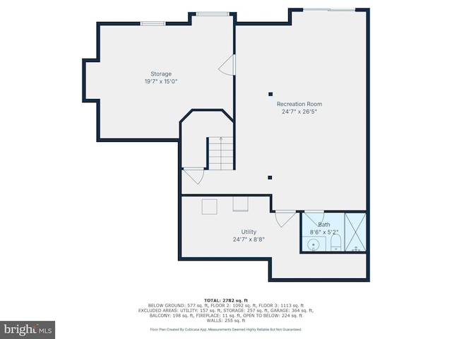 17542 Falls Pl, Round Hill, VA 20141 - home floor plan