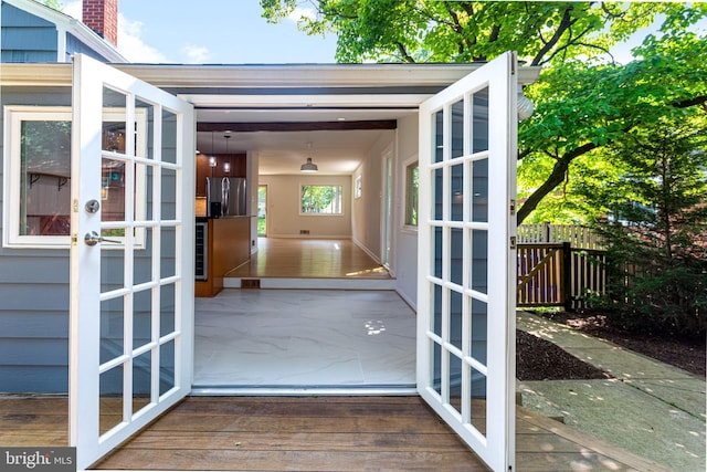 3603 Astoria Rd, Kensington, MD 20895 - view of deck