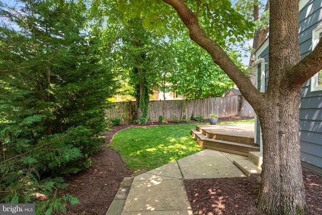 3603 Astoria Rd, Kensington, MD 20895 - view of yard with a deck