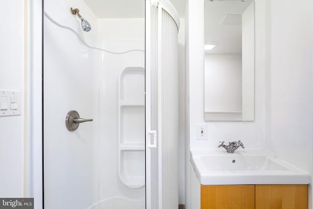 3603 Astoria Rd, Kensington, MD 20895 - full bath featuring a shower stall and vanity