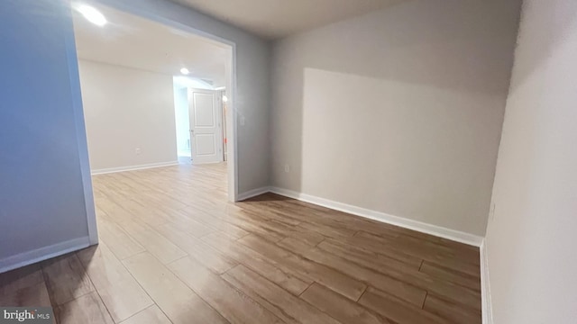 4904 Brookside Ct, Coopersburg, PA 18036 - spare room featuring wood finished floors and baseboards