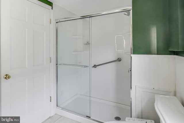 805 Islington St, Silver Spring, MD 20910 - bathroom featuring a stall shower and toilet