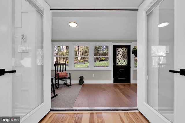 11921 Coronada Pl, Kensington, MD 20895 - entrance foyer featuring hardwood / wood-style flooring and baseboards
