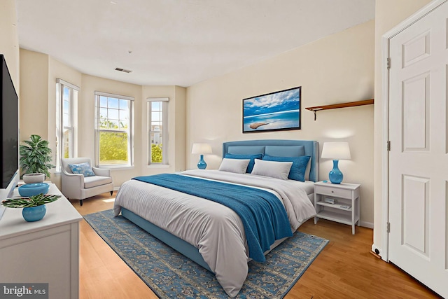 7432 Hindon Cir Unit B1-204, Windsor Mill, MD 21244 - bedroom with light wood-style floors
