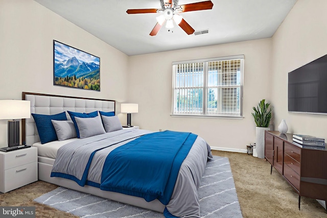 7432 Hindon Cir Unit B1-204, Windsor Mill, MD 21244 - carpeted bedroom with a ceiling fan and baseboards