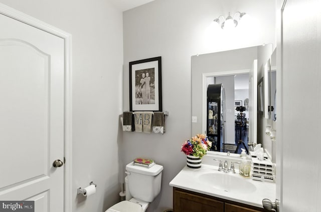 135 Jacobia Dr Unit H-3, Pasadena, MD 21122 - half bath featuring toilet and vanity
