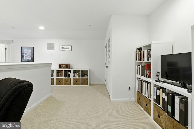 135 Jacobia Dr Unit H-3, Pasadena, MD 21122 - office area with carpet and recessed lighting