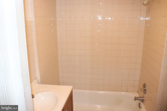 1501 Druid Hill Ave, Baltimore, MD 21217 - full bathroom with vanity and  shower combination