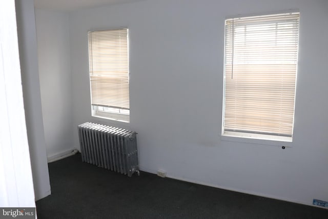 1501 Druid Hill Ave, Baltimore, MD 21217 - carpeted spare room with radiator heating unit