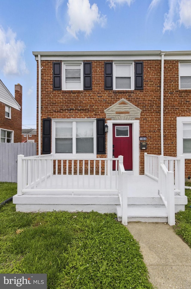 1964 Guy Way, Dundalk, MD 21222 - townhome / multi-family property featuring brick siding