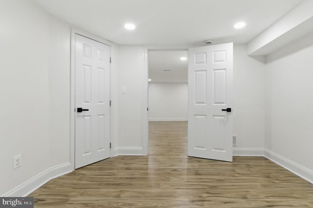 1964 Guy Way, Dundalk, MD 21222 - finished below grade area with wood finished floors, baseboards, and recessed lighting